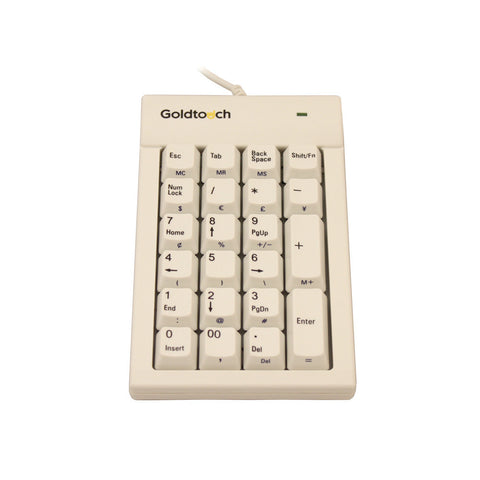 Goldtouch PC USB Numeric Keypad | White